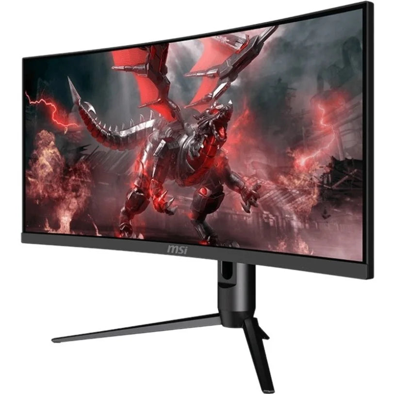 Optix MAG301CR2 29.5" WFHD Curved Screen LED Gaming LCD Monitor - 21:9, Black