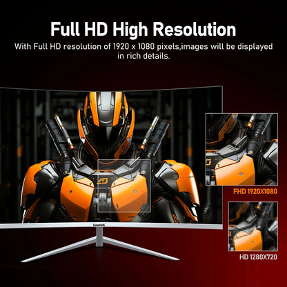 34-Inch Curved Ultrawide Gaming Monitor 165Hz 1500R WQHD 3440X1440 Freesync Adjustable Stand