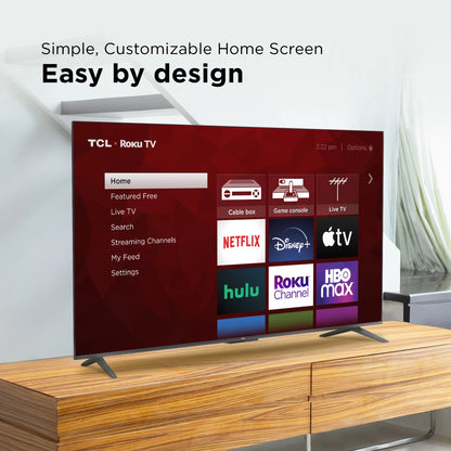 55" Class 4-Series 4K UHD HDR Smart Roku TV - 55S451