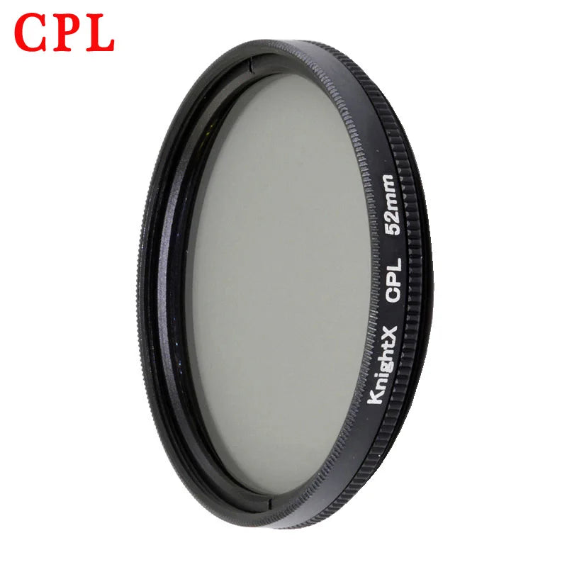 Professional Phone Camera Macro Lens CPL Star Variable ND Filter All Smartphones 37Mm 52Mm 55Mm 58Mm for Canon Nikon